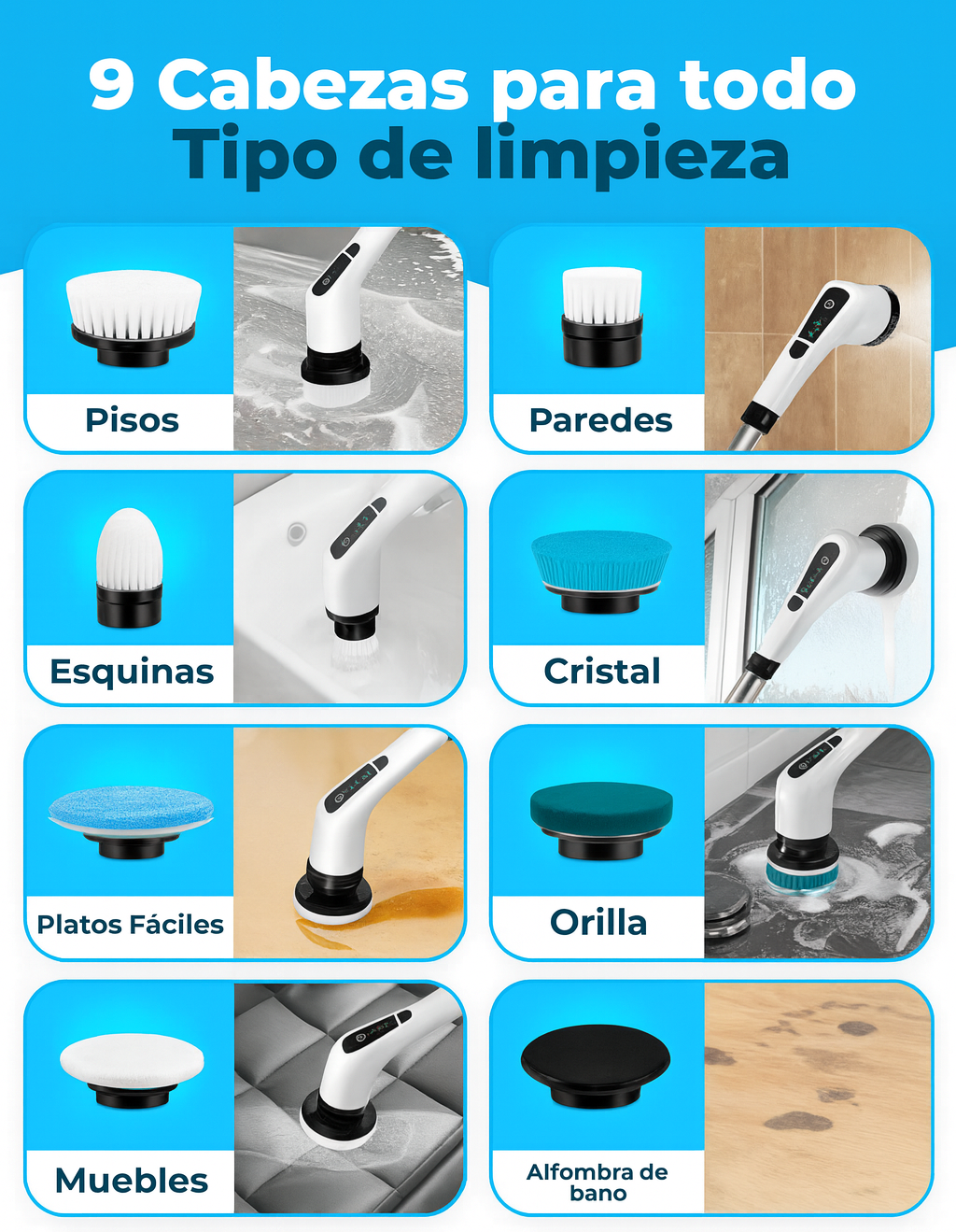 Accesorios del cepillo