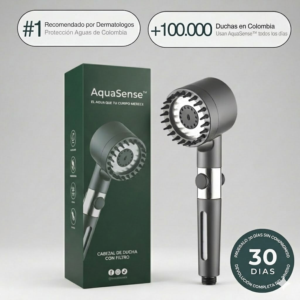 Cabezal AquaSense™ - Redescubre el placer de una ducha revitalizante